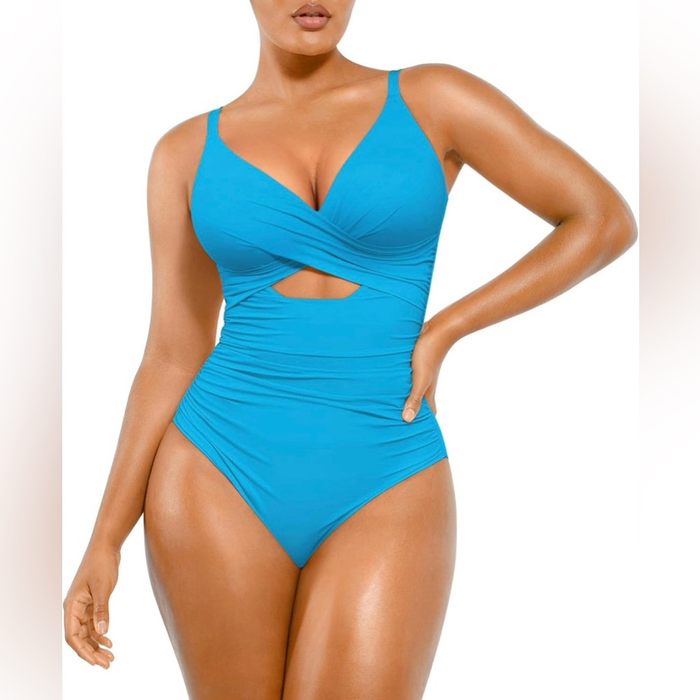 SHAPELLX Tummy Control Slimming Swimsuit XL